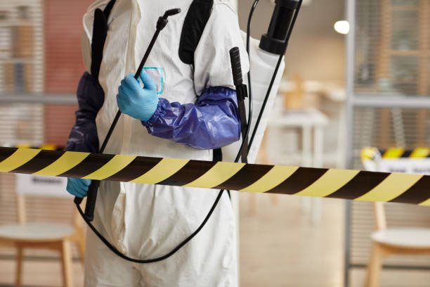 Professional Trauma Scene Cleanup technician working in Bushnell, FL